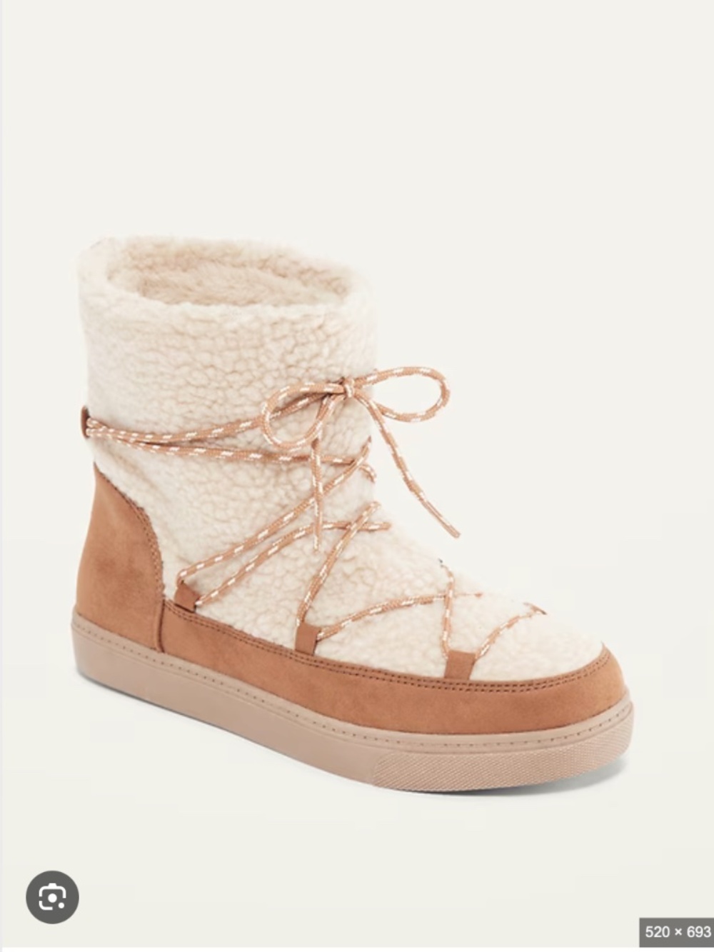 Old Navy Faux-Fur-Lined Sherpa Boots